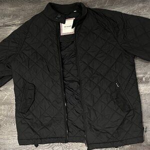 Ben Sherman Black Quilted Jacket, 2XL